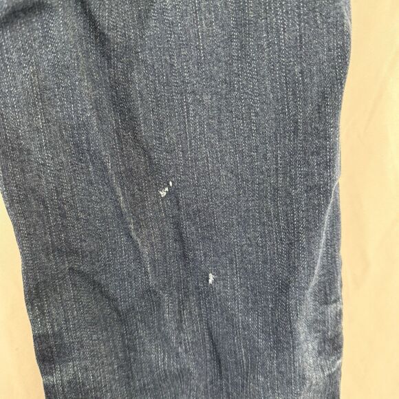 Trinity Ranch Jeans Womens 17 35x35 Dark Wash Blue Denim Bedazzled Cotton Blend - Picture 14 of 16